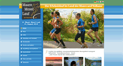 Desktop Screenshot of maaremosellauf.de